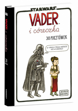 Star Wars Vader i córeczka 30 pocztówek