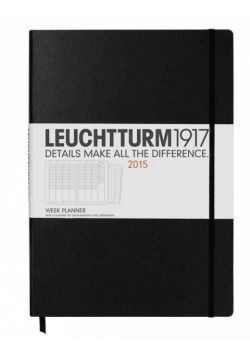 Kalendarz 2015 Master Leuchtturm1917 tygodniowy