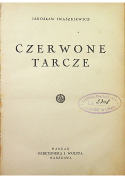 Czerwone Tarcze 1934r.