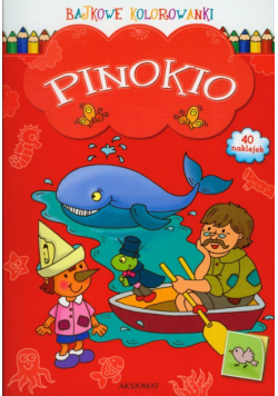 Bajkowe kolorowanki Pinokio