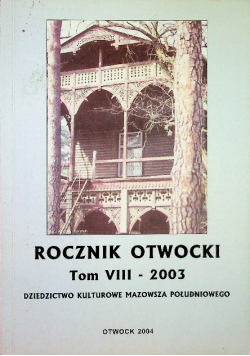 Rocznik Otwocki Tom VIII 2003