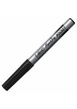 Marker czarny BIC Marking Fine Pocket Ecolutions 1szt blister