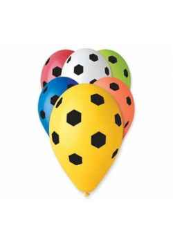 Balony Premium Piłka nożna 5 sztuk