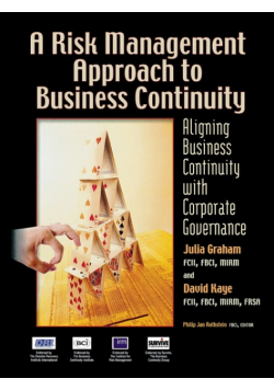 A Risk Management Approach to Business Continuity