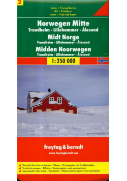 Norwegen Mitte 1: 250 000