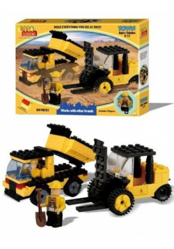 Klocki Best Lock Town Zespół budowlany 169 elementów