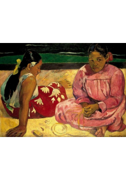 Puzzle Tahitańskie kobiety na plaży 1000