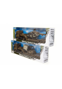 Teama Military Tir + Helikopter Scania 1:48