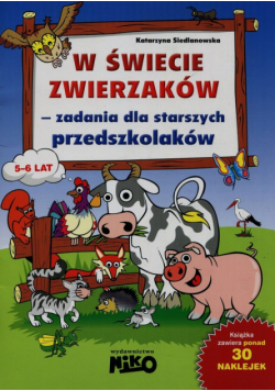 W świecie zwierzaków zadania dla starszych przedszkolaków