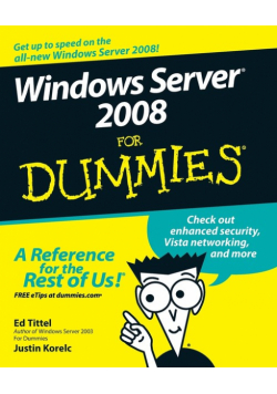 Windows Server 2008 For Dummie