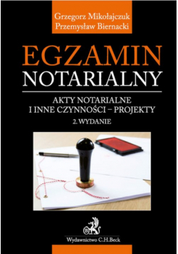 Biernacki Przemysław - Egzamin notarialny