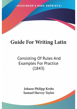 Guide For Writing Latin