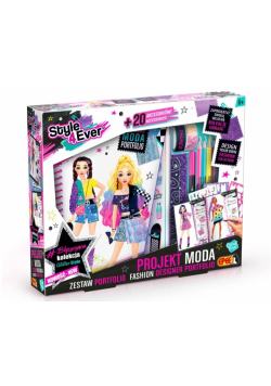 Projekt moda - zestaw portfolio