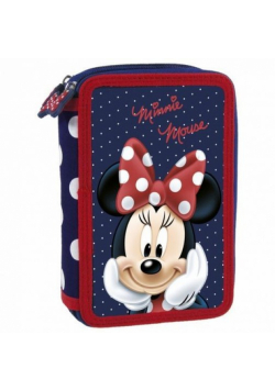 Piórnik z wyposażeniem dwukomorowy Minnie 19
