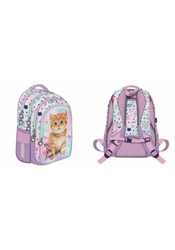 Plecak 4-komorowy My Little Friend Pastel Kitty