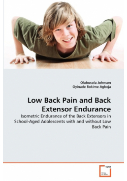 Low Back Pain and Back Extensor Endurance