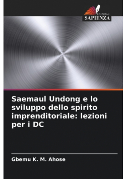 Saemaul Undong e lo sviluppo dello spirito imprenditoriale