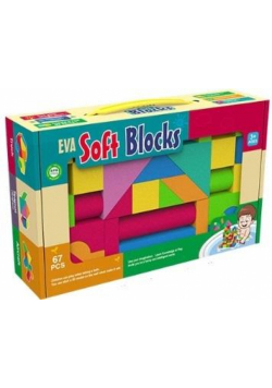 Klocki piankowe 124szt
