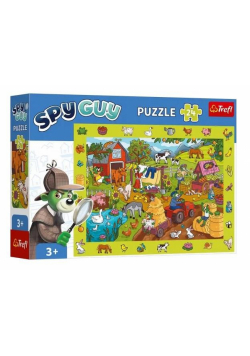 Puzzle 24 Obserwacyjne - Spy Guy Farma TREFL