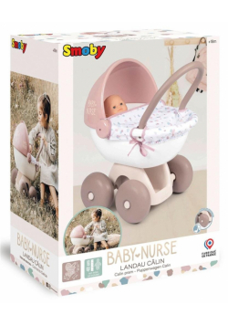 Baby Nurse Wózek głęboki z plastikowym daszkiem