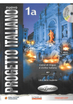 Nuovo Progetto Italiano 1A podręcznik + CD wersja wieloletnia