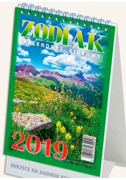 Kalendarz 2019 Biurowy Zodiak TELEGRAPH