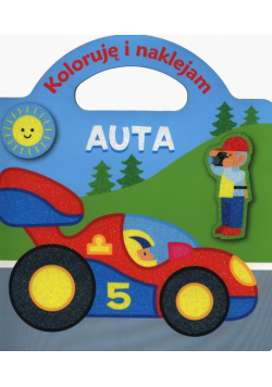 Auta Koloruję i naklejam