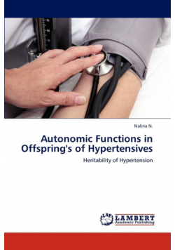 Autonomic Functions in Offspring's of Hypertensives