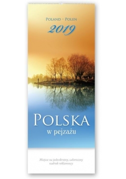 Kalendarz 2019 Trójdzielny wiel. Polska w pejzażu