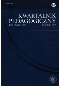 Kwartalnik Pedagogiczny 3 (269)/2023