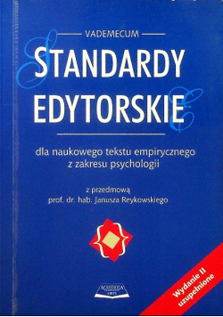 Standardy edytorskie Vademecum