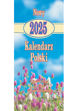 Kalendarz 2023 KL 05 Nowy Kalendarz Polski-zdzierak