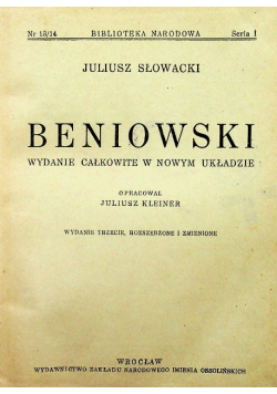 Beniowski 1949 r.