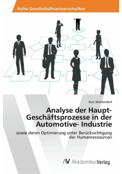 Analyse der Haupt-Geschäftsprozesse in der Automotive- Industrie