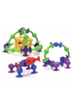 Przyssawki Squigz 24 sztuki Zestaw Startowy