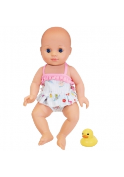 Lalka Kids Girl do kąpieli z kaczuszką, 30cm