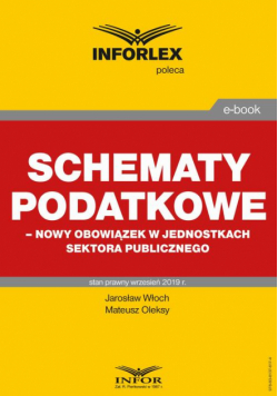Schematy podatkowe – nowy obowiązek w jednostkach sektora publicznego