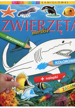 Zwierzęta morskie Naklejkowe łamigłówki