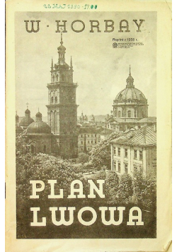 Plan Lwowa Reprint z 1938 r.