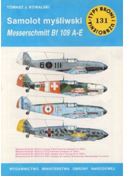 Samolot myśliwski Messerchmitt Bf 109 A E