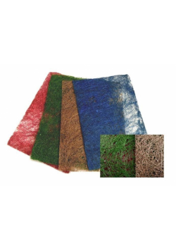 Sizal kolorowy z brokatem 22x33cm 4 szt MIX