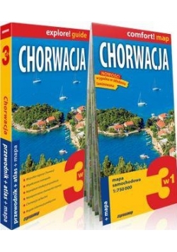 Explore!guide Chorwacja przewodnik 3w1 Wyd.II