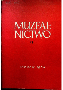 Muzealnictwo Nr 17