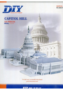 Puzzle 3D Capitol Hill 132 elementy