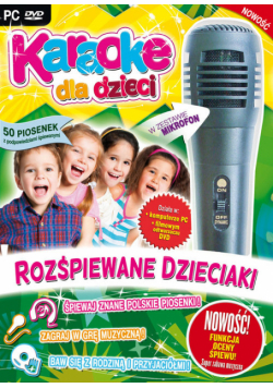 Karaoke Dla Dzieci Rozśpiewane Dzieciaki z mikrofonem (PC-DVD)
