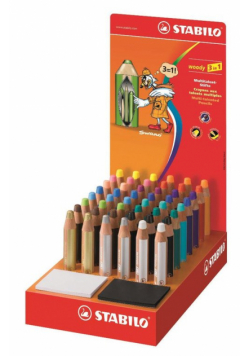 Kredki Woody display 48 sztuk