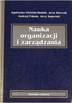 Nauka organizacji i zarządzania