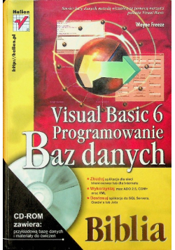 Visual Basic 6 Programowanie baz danych Biblia