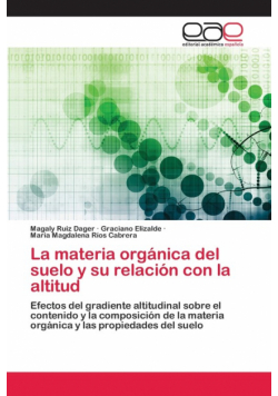 La materia orgánica del suelo y su relación con la altitud