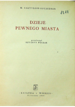 Dzieje pewnego miasta